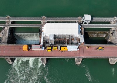 Vanne barrage de Strasbourg