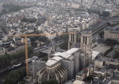 Désamiantage et déplombage de la cathédrale Notre Dame de Paris (75)
