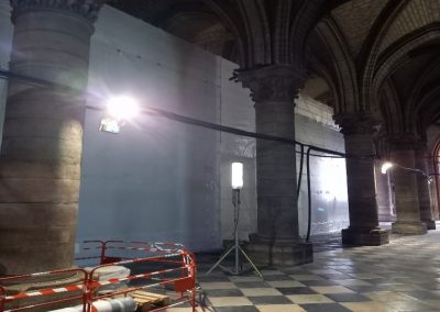 Désamiantage et déplombage de la cathédrale Notre Dame de Paris (75)