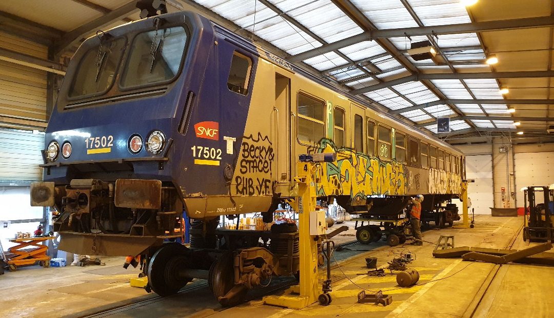 1216 Véhicules ferroviaires à Romilly-sur-Seine