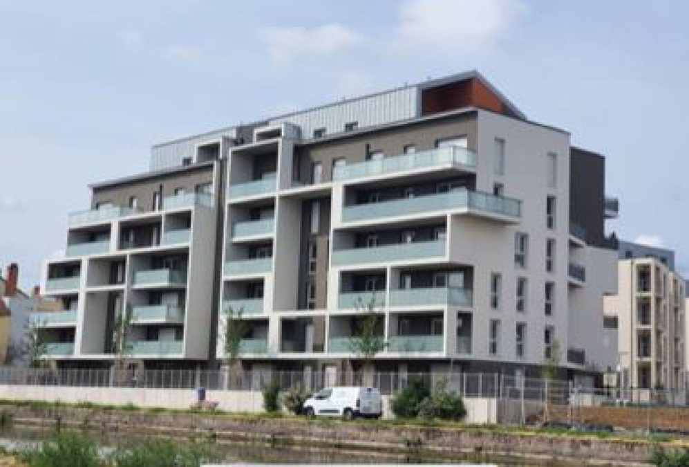 Construction d’une résidence Les rivages boulevard lobau à Nancy