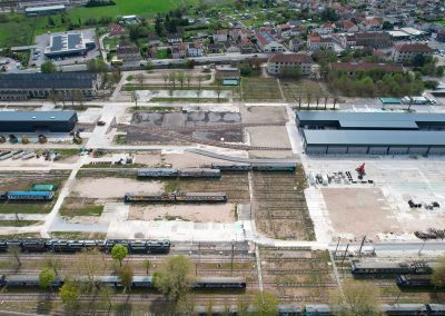 Construction d’une Usine de démantèlement ferroviaire à Romilly-sur-Seine